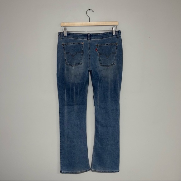 Levi’s Jeans Women's Size 30 Blue Denim Low-Rise Bootcut 32” Inseam Y2K Vintage - Picture 5 of 11